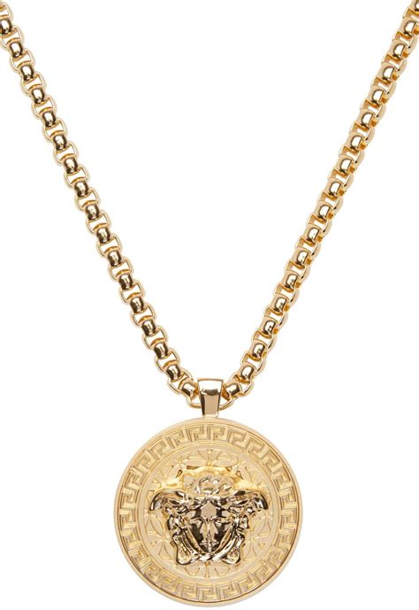 versace jewelry man|versace gold necklace for men.